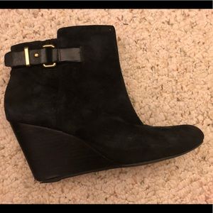 Coach Leather Ankle Boots